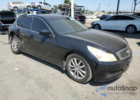 2009 Infiniti G37 Base z USA, uszkodzony, nr VIN JNKCV61E59M305042